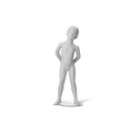 child window mannequin sculpted hair, 4 yr, Q-Kids