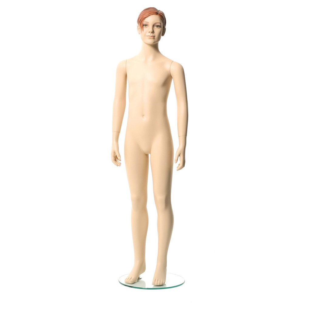 BINK - child mannequin sculpted hair, 10 yr, Q-Kids