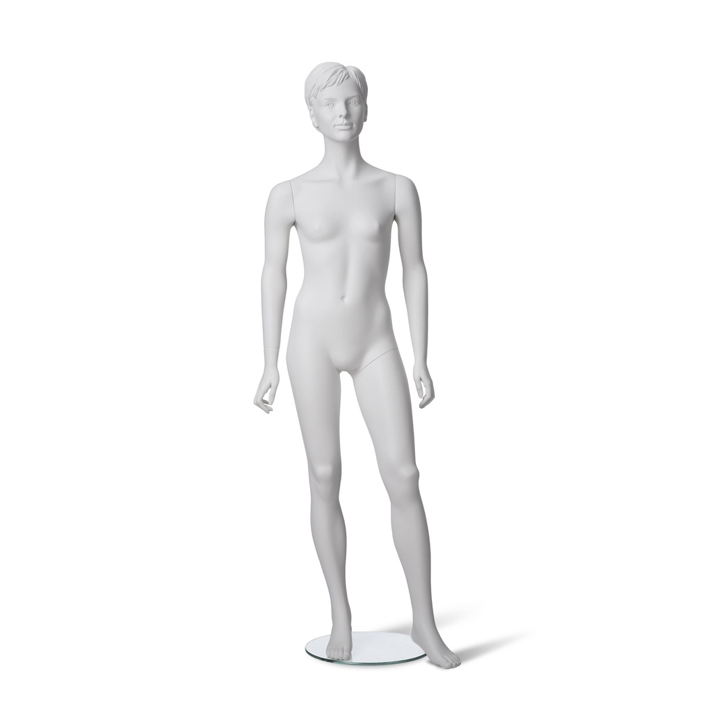 child mannequin sculpted hair, 12 yr, Q-Kids