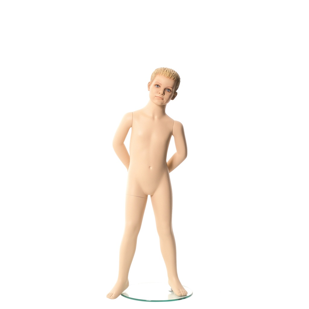 BINK - child window mannequin sculpted hair, 4 yr, Q-Kids