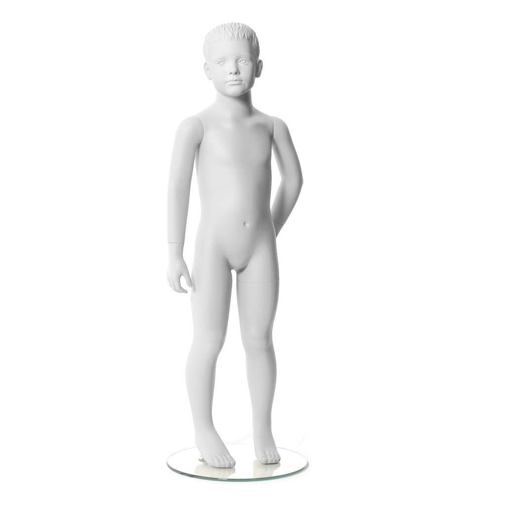 BINK - Child window mannequin sculpted hair, 4 yr, Q-Kids