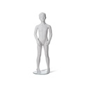 child window mannequin sculpted hair, 8 yr, Q-Kids
