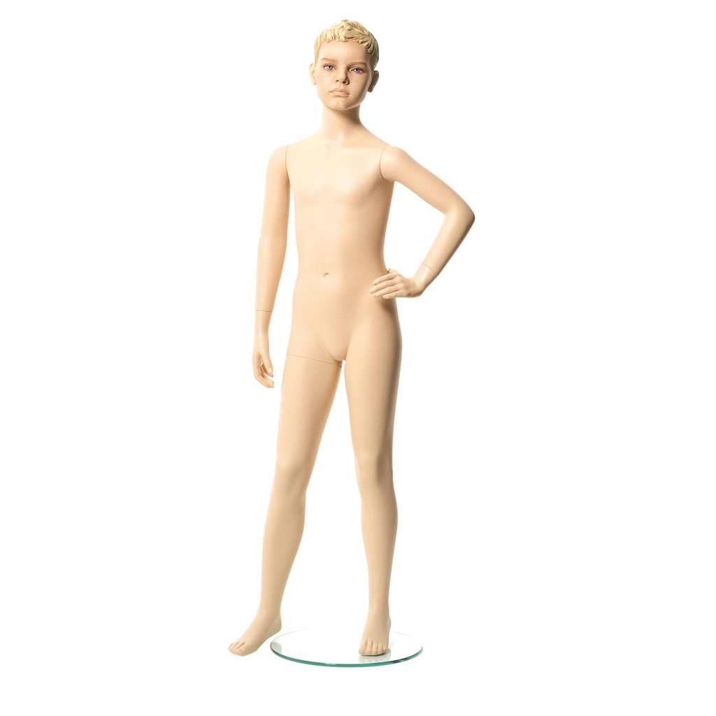 BINK - Kinderetalagepop gesculpteerd haar, 10 jr, Q-Kids