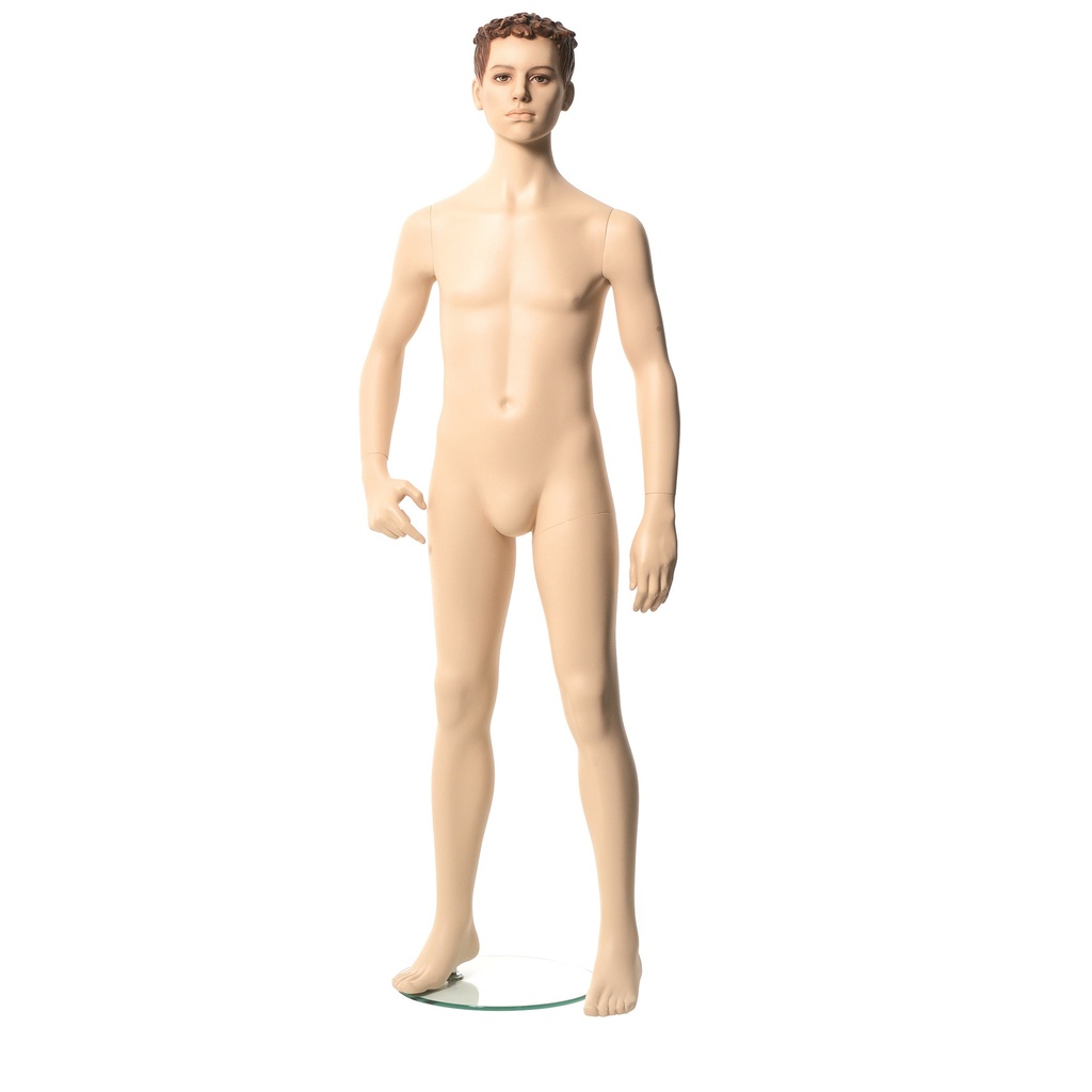 child  mannequin  sculpted hair, 12 yr, Q-Kids