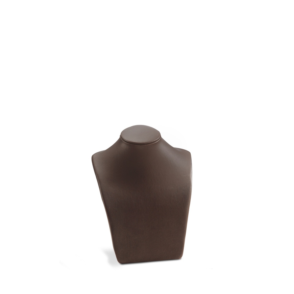 BINK - Jewellery display neck, brown imitation leather
