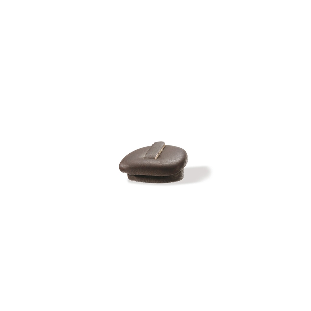 BINK - Ring holder, chocolate brown imitation leather