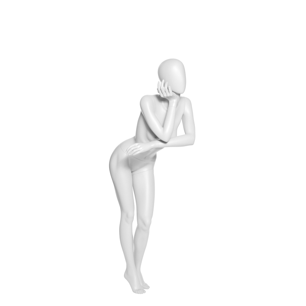 BINK - Female window mannequin with abstract head, collec
