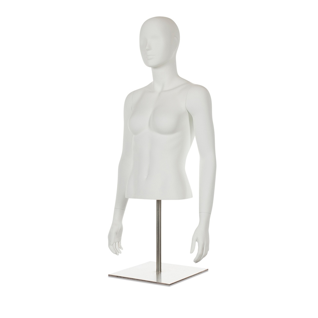 BINK - Female bust with arms and head, white