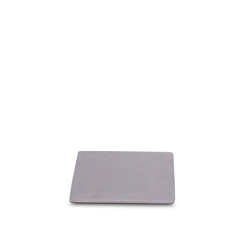 BINK - Square base for magnetic hand, brushed steel