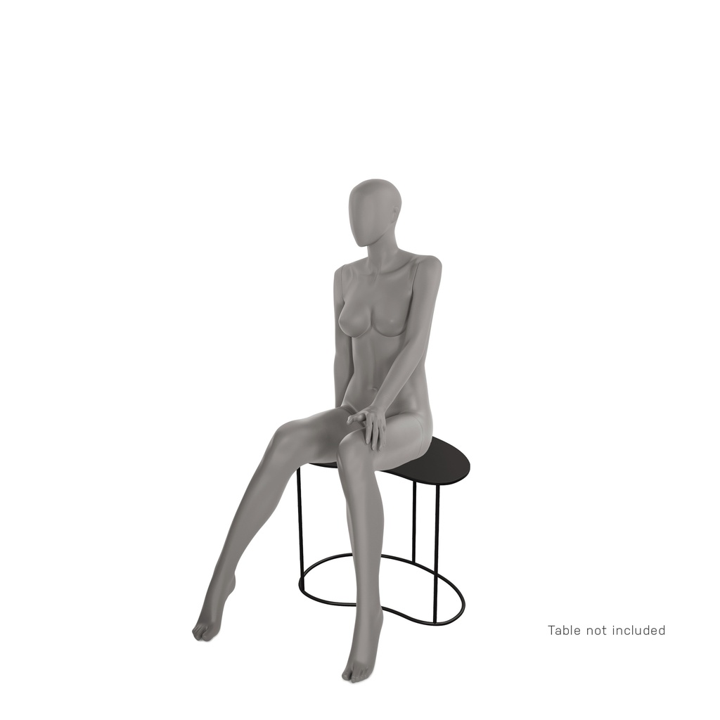 BINK - Sitting female mannequin abstract head, Strong