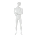 Male window mannequin, interchangeable face