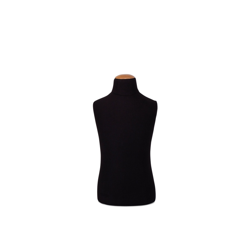 BINK - Child bust, headless, black fabric