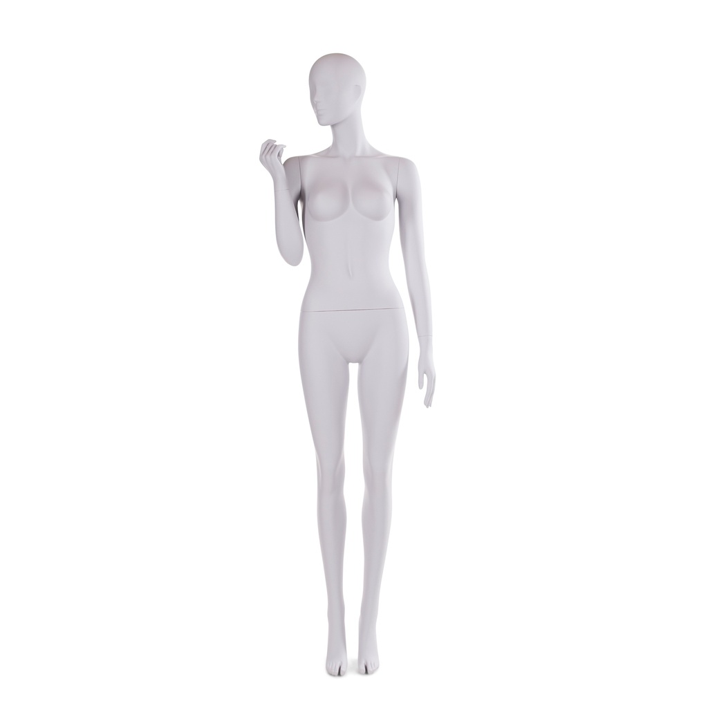 BINK - Female window mannequin abstract head, light grey
