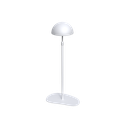 Hat stand, adjustable height, white metal