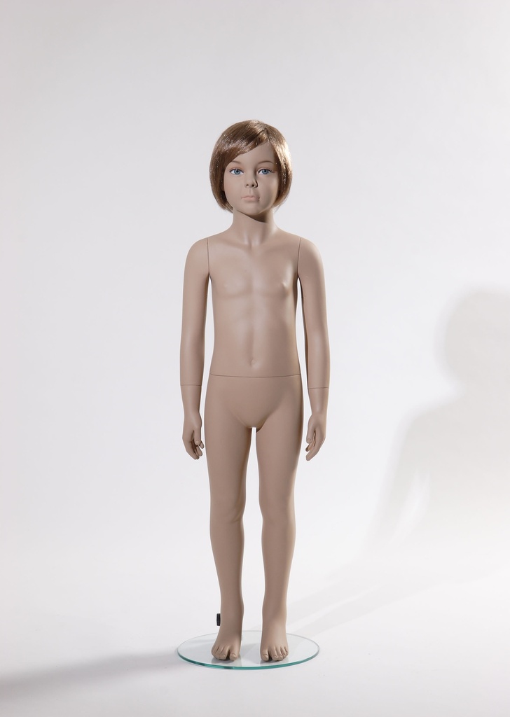 BINK - child window mannequin bald head, 4-6 yr, Daydream