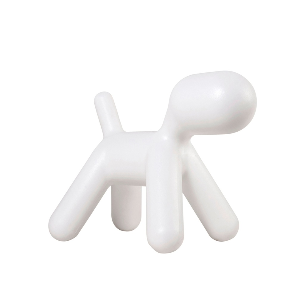 BINK - Dog mannequin display, prop, abstract, plastic, standing pose