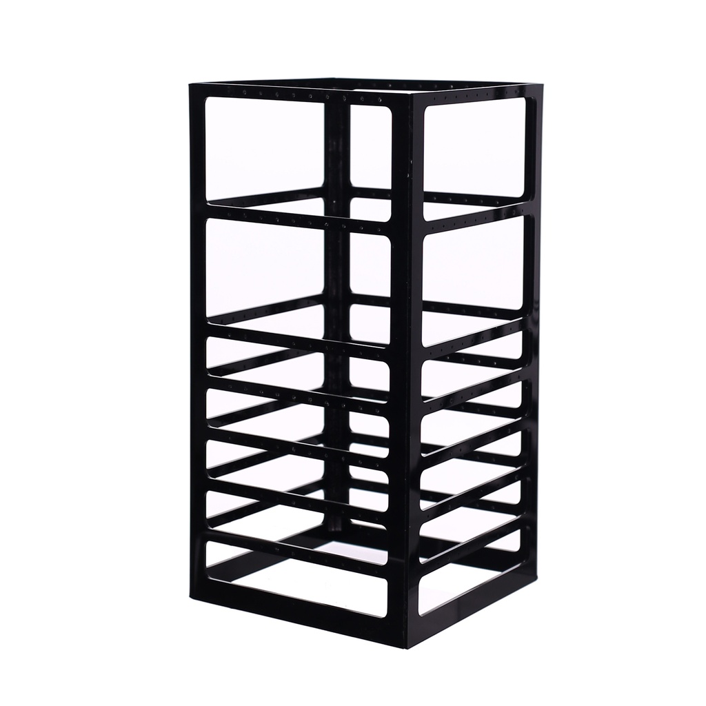 BINK - Earring display, 20 x 20 x 46 cm, plexi, black