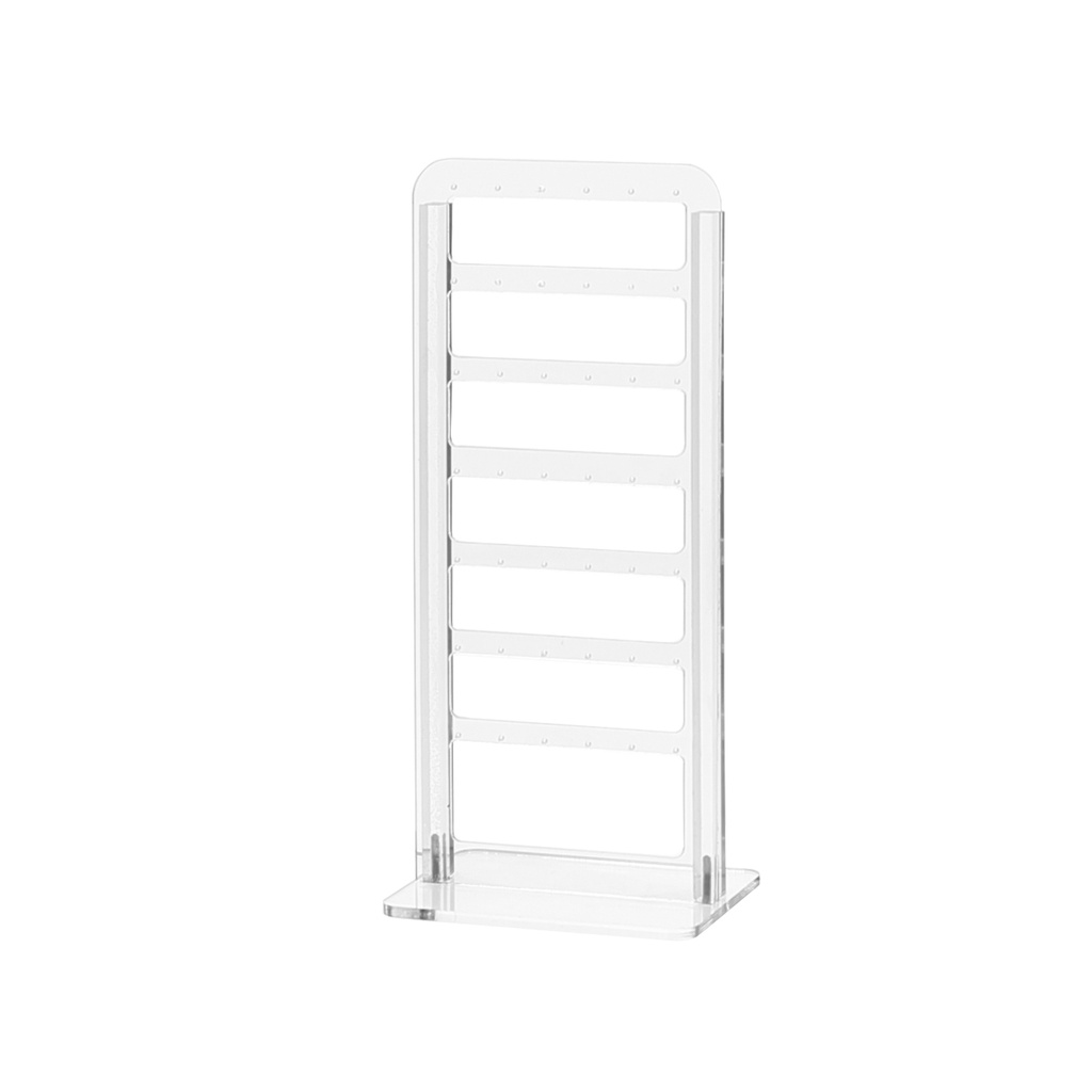 BINK - Earring display, 12 x 29 cm, plexi, transparent