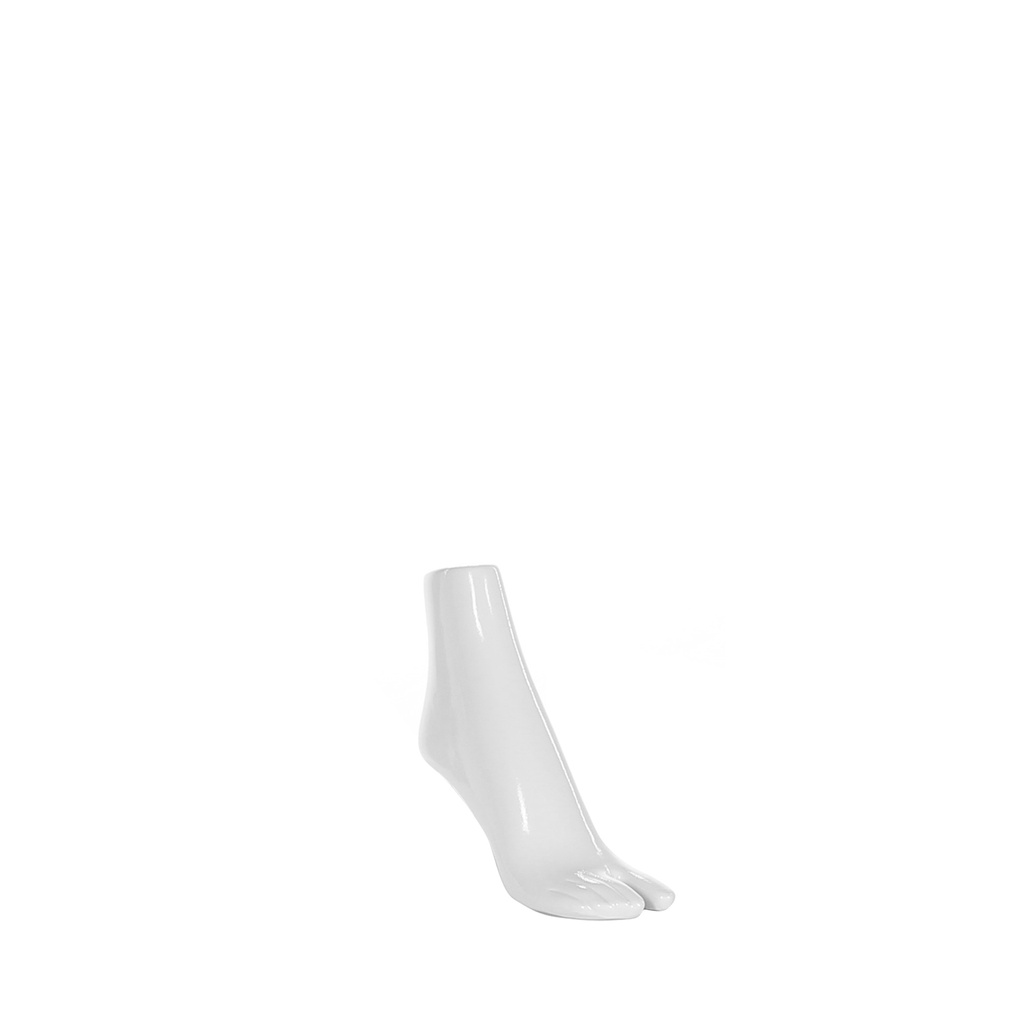 BINK - Female foot, polyethylene, white color