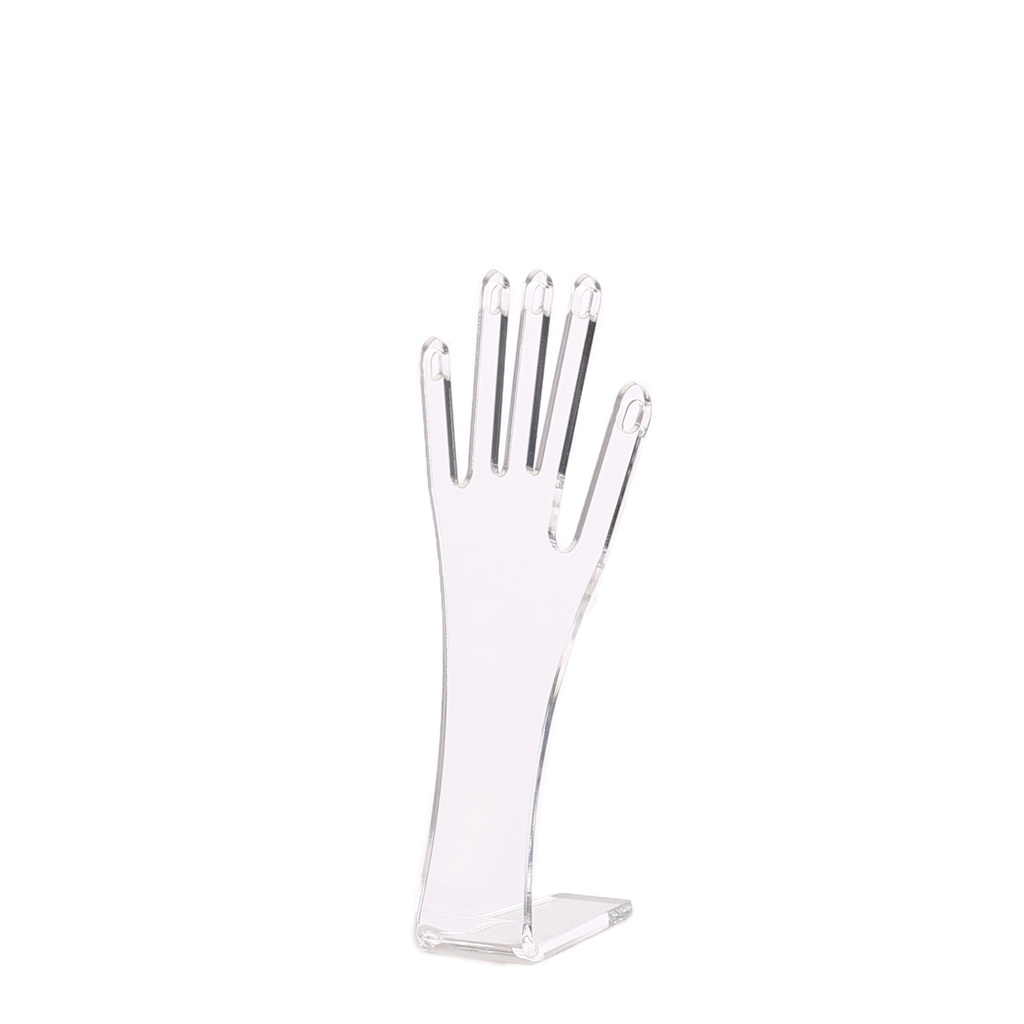 BINK - Femenino mano, plástico, blanco glossy color