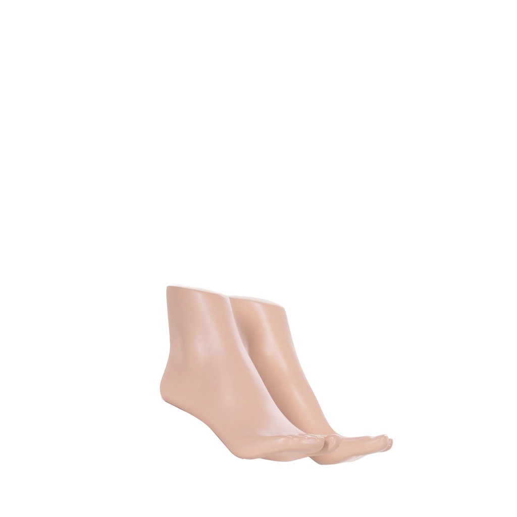 BINK - Par de femenino pies, FRP polyester, color piel