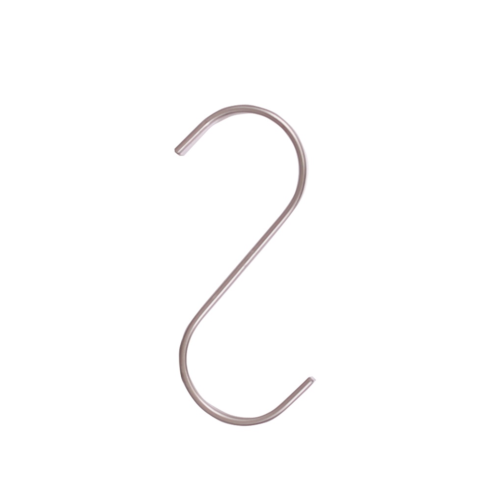 BINK - Metal Jeans hook, flat shape, nickel - box of 30 pcs