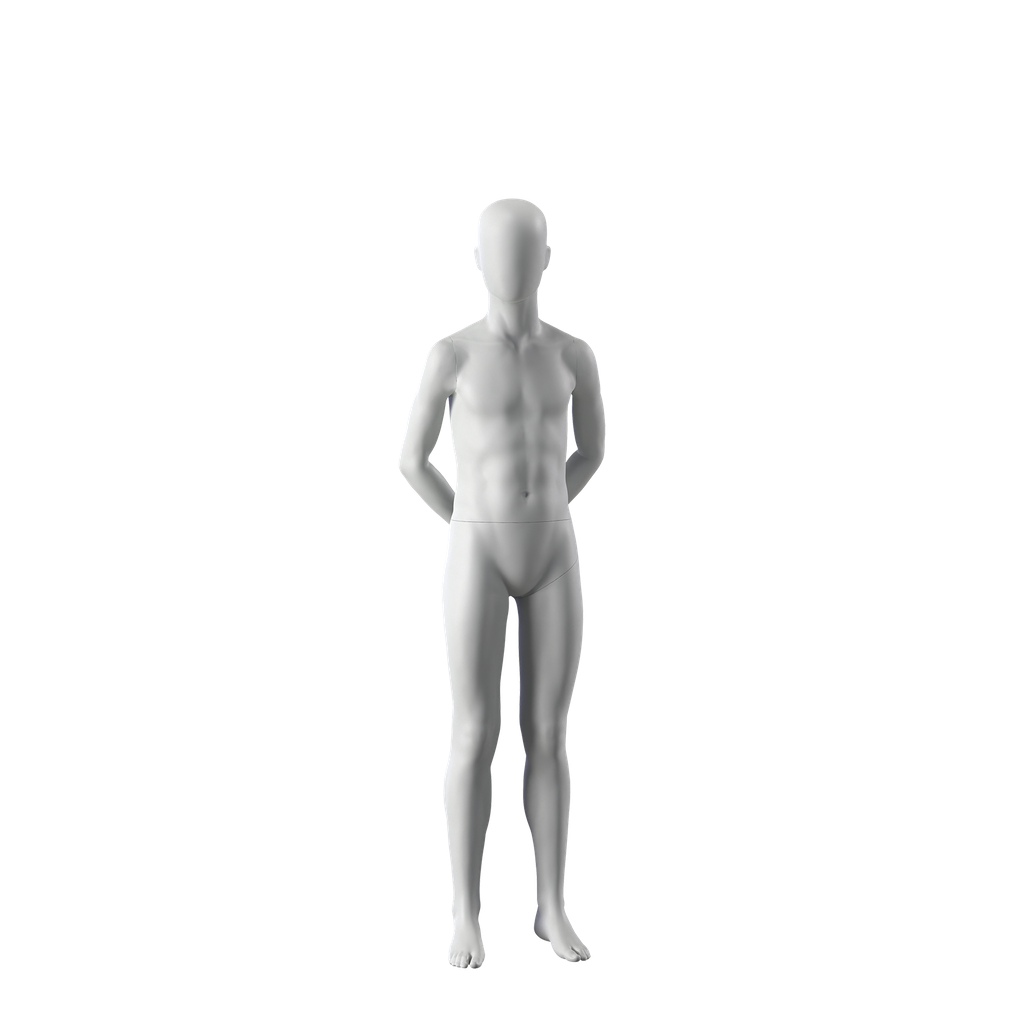 BINK - Sport mannequin, child, grey, 12 year, standing pose 605