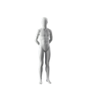 Sport mannequin, child, grey, 12 year, standing pose 605