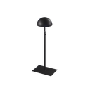 Hat display stand, for displaying hats and caps, black powder-coated steel