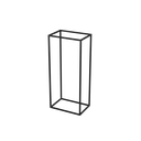 Universal accessories display, for displaying (hand)bags, scarves, jewelry, glasses, shoes, black powder-coated steel