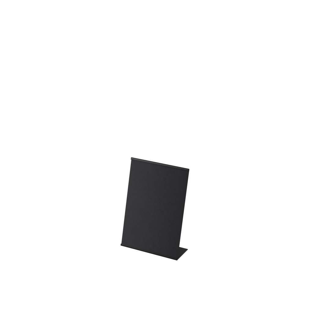 BINK - Info stand A5, black powder-coated steel, interior