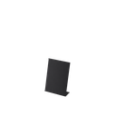 Info stand A5, black powder-coated steel, interior