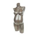 Pregnant torso, Sensual, skin color high gloss