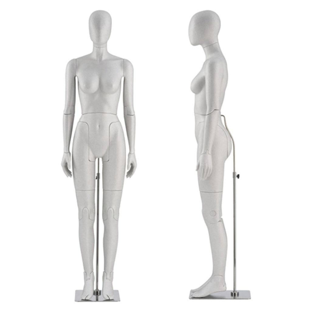 BINK - Female flexible mannequin, grey EPP foam
