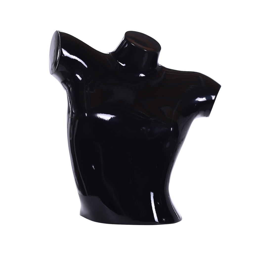 BINK - Femenino torso, altura 39 cm, negro alto brillo