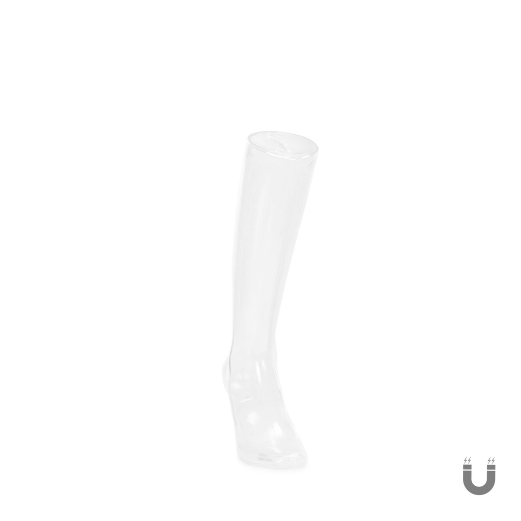 BINK - Male leg, selfstanding, transparent