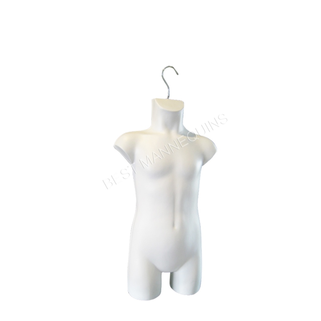 BINK - Child torso, 6-7 yrs, Shapes, plastic, white