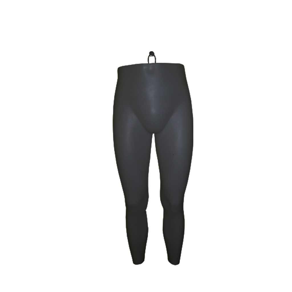 BINK - Men's leg display, for trousers, black, for wall mounting, including hanging loop