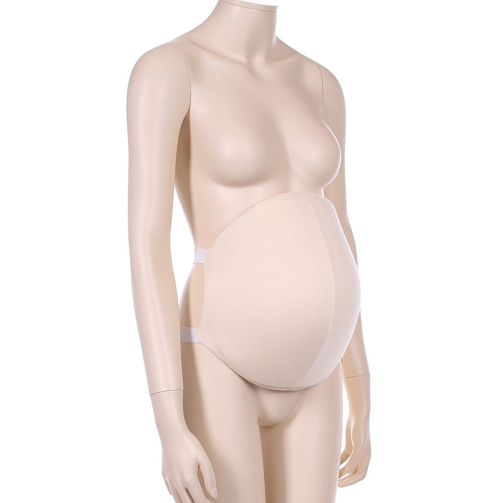 BINK - Pregnant belly, soft PU, off blanco color