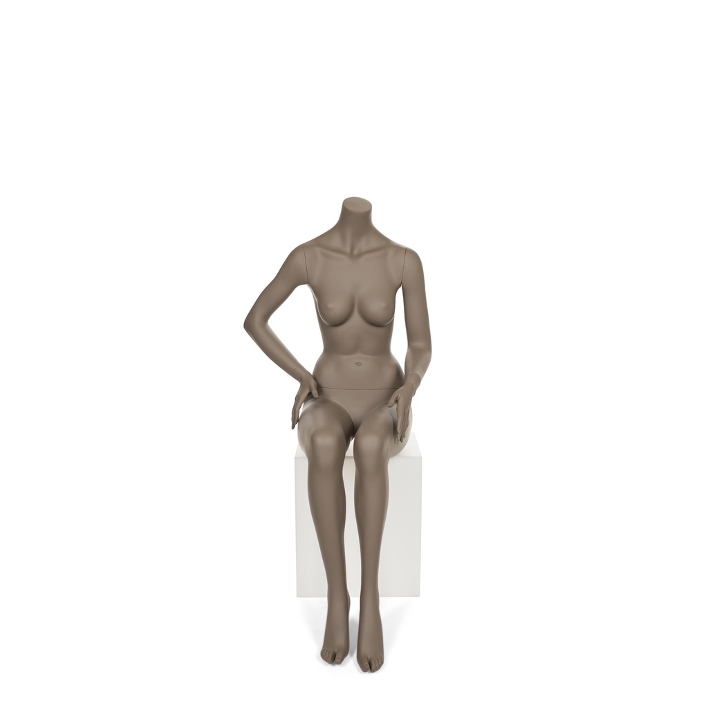 BINK - Sitting female window mannequin headless, Mosaique