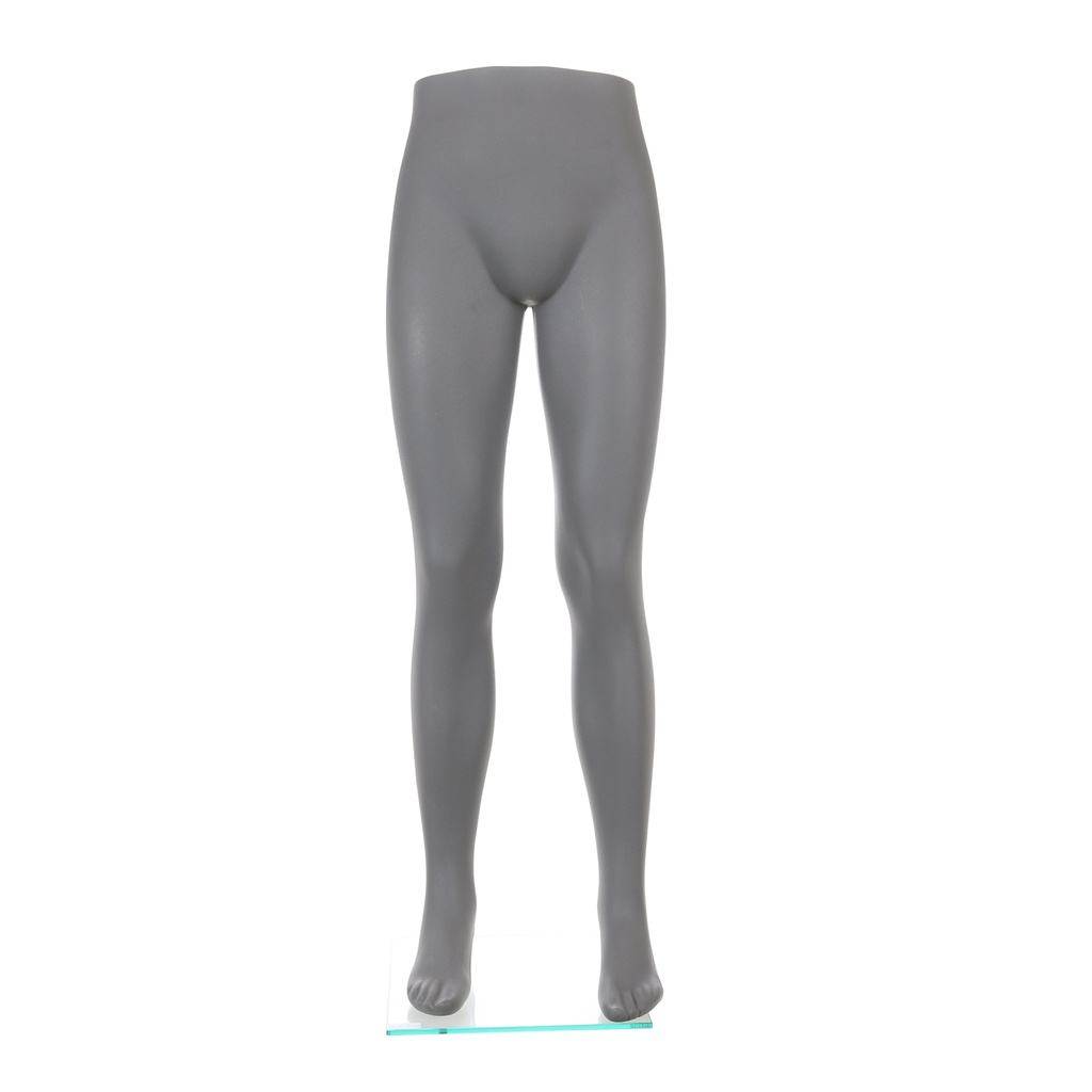 BINK - Masculino piernas, plástico polietileno, gris