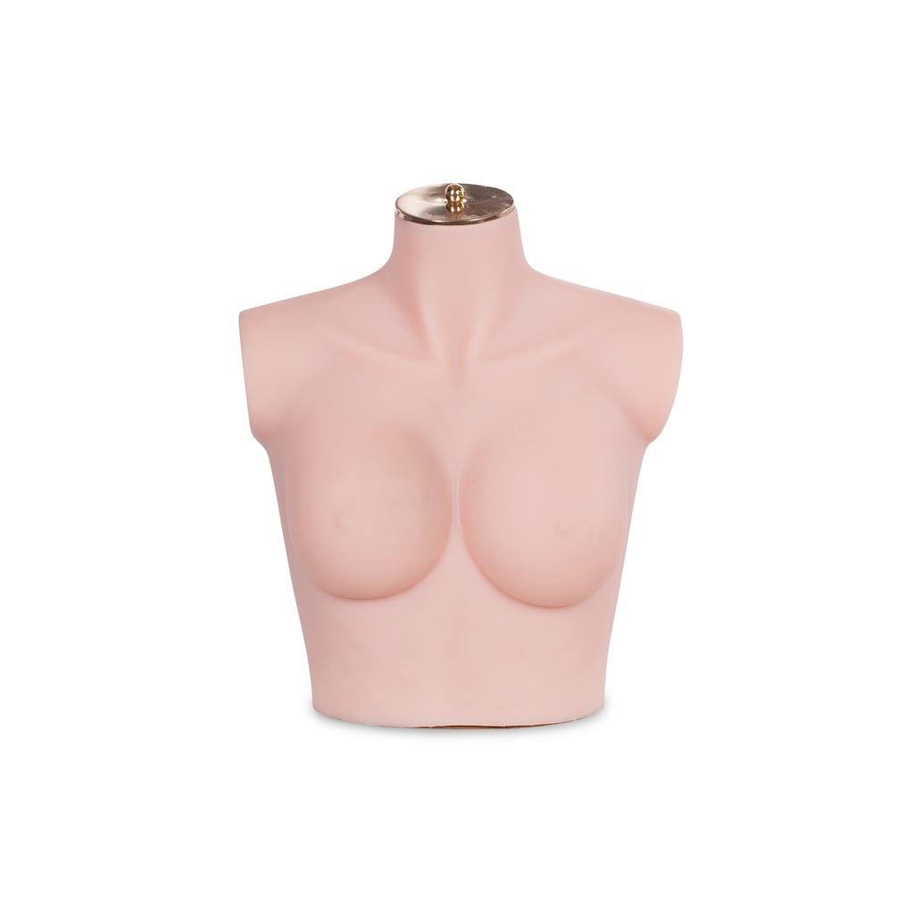 BINK - Femenino torso cut below breast, B cup, silicone