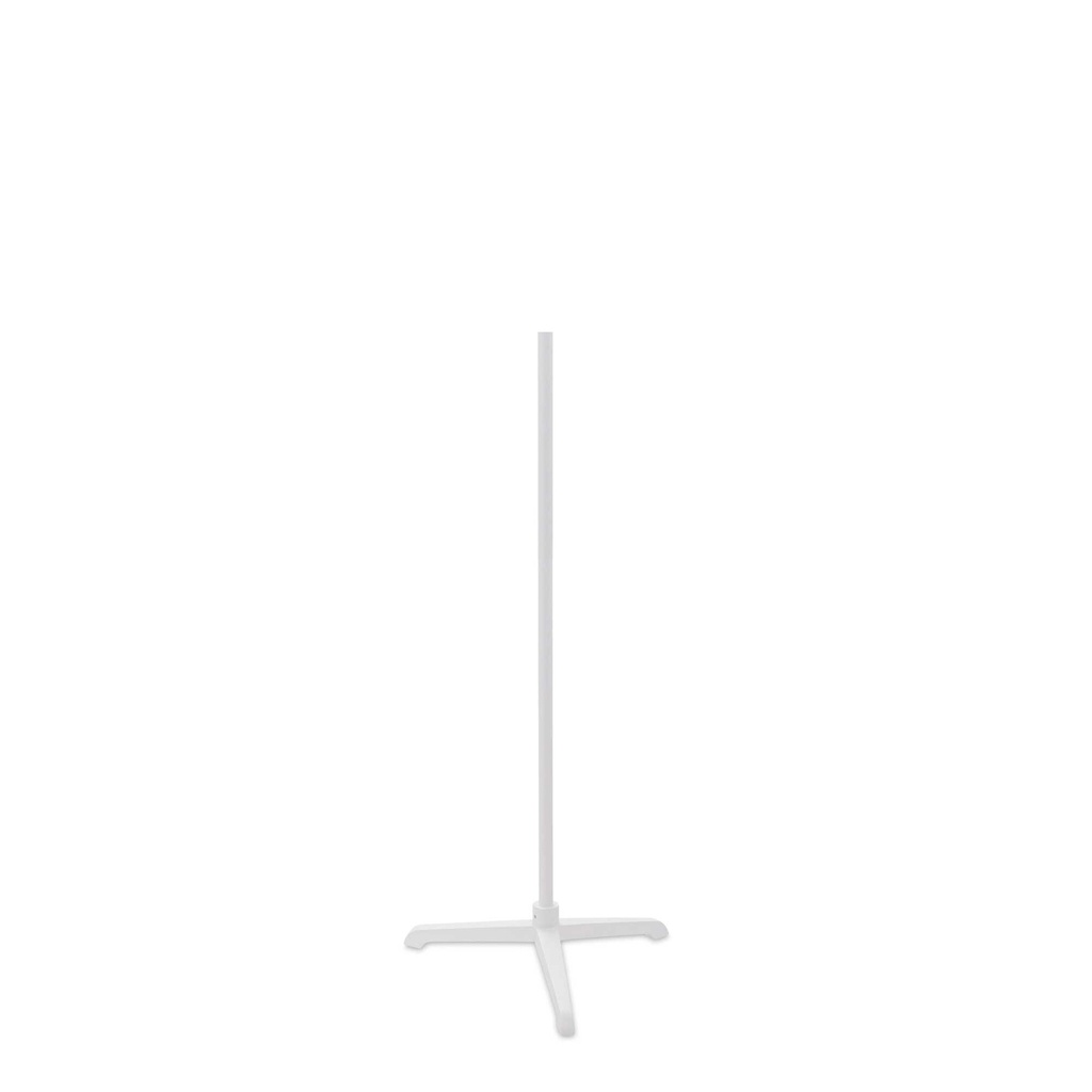 BINK - Bust stand with central connection, for child bust 8 years, 80 cm, tripod, white
