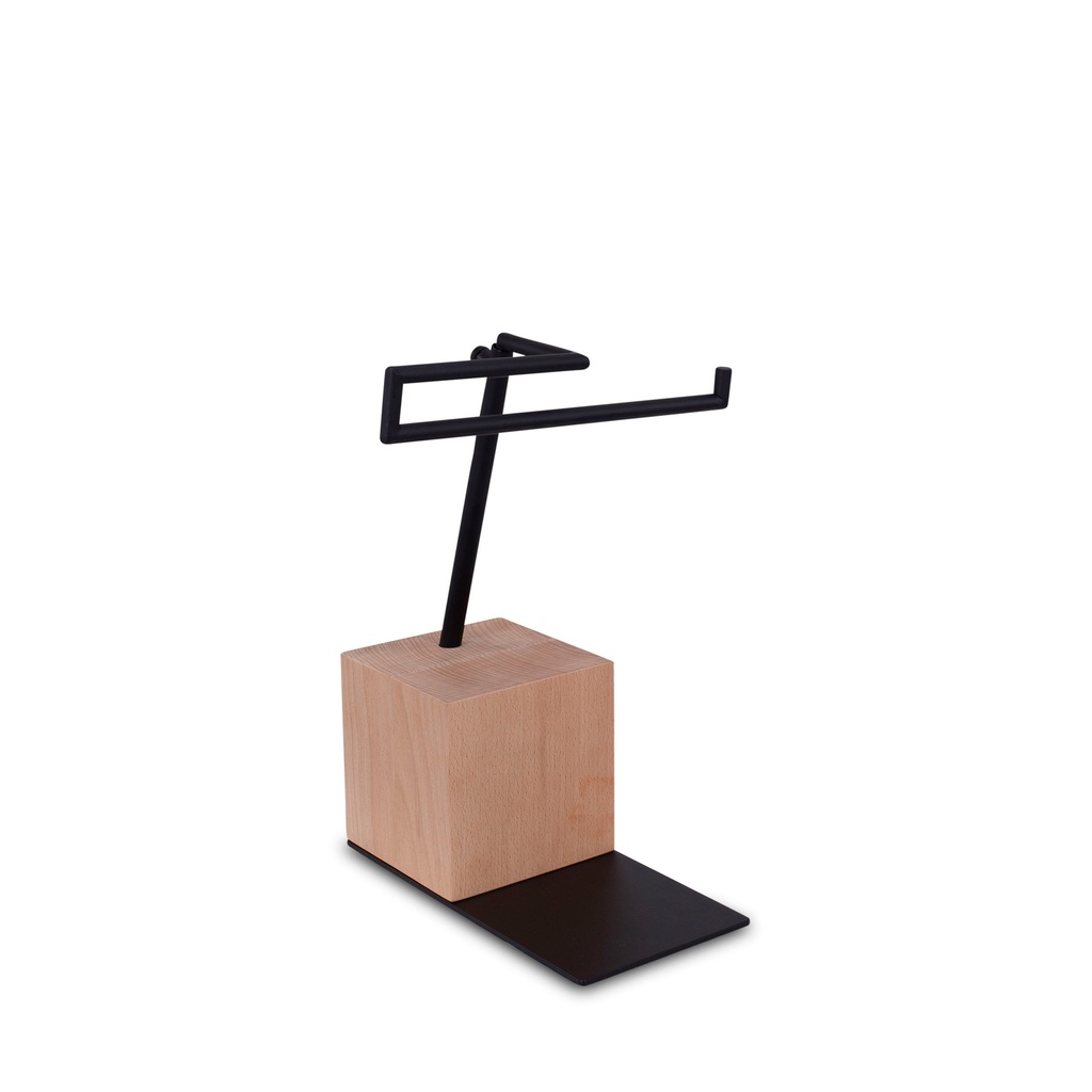 BINK - Universal display, black + raw wood