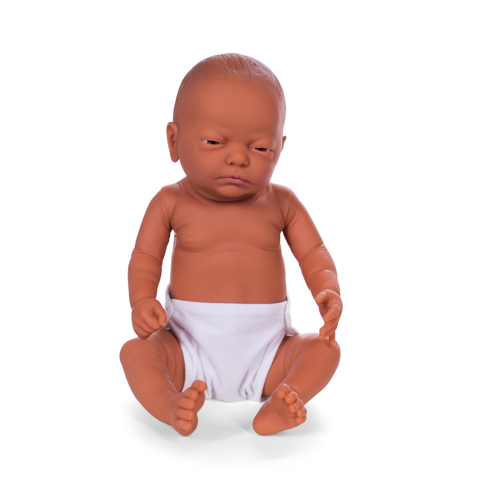 BINK - Realistic baby mannequin, asian skin colour, girl, collection Baby Dol, pose 61109