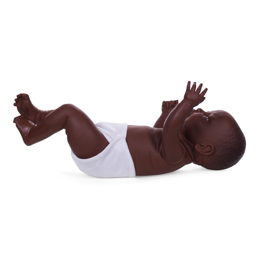 BINK - Realistic child mannequin, African skin colour, boy, Baby Dolls collection, pose 62107