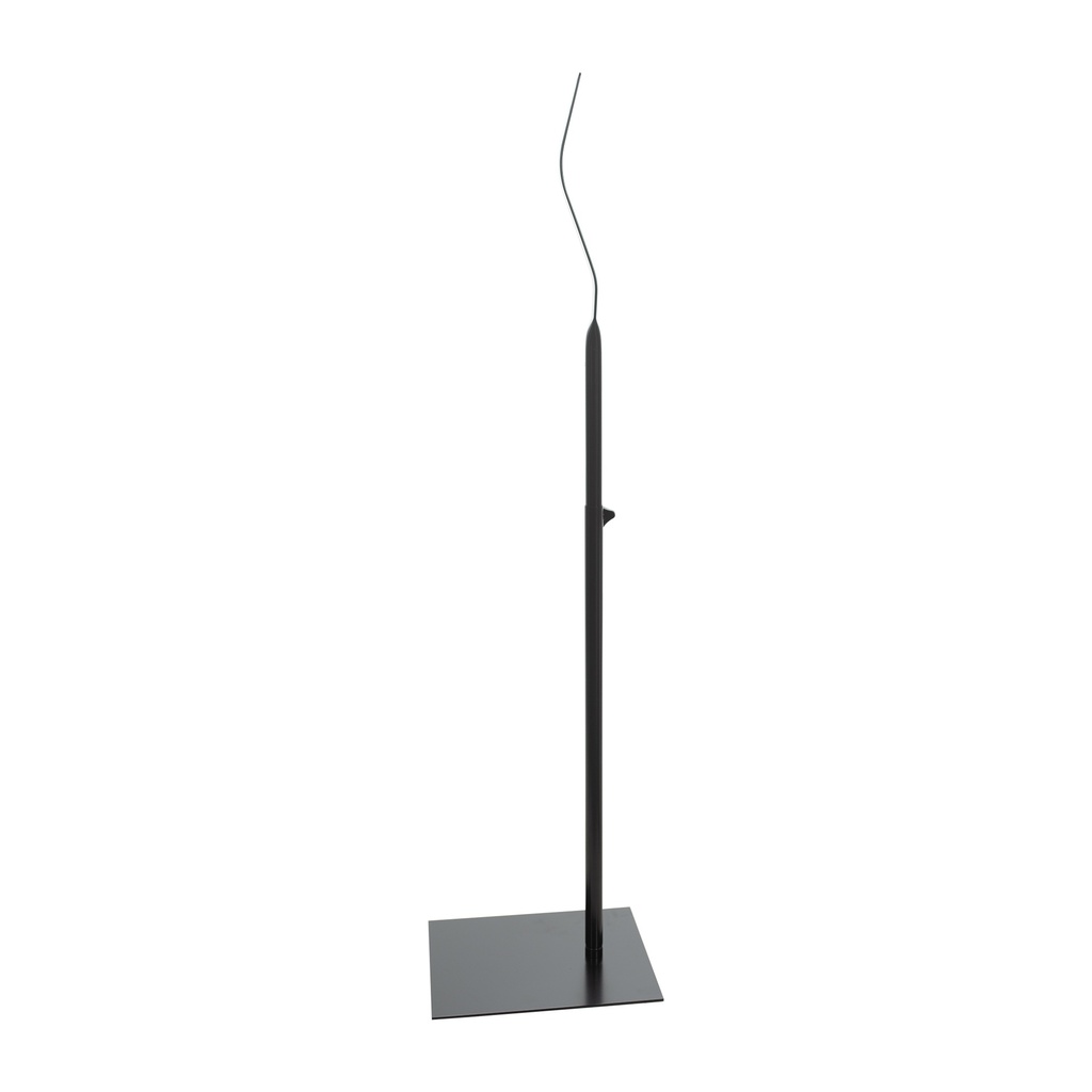 BINK - Stand for back connection for busts and torsos, adjustable height, powder-coated black