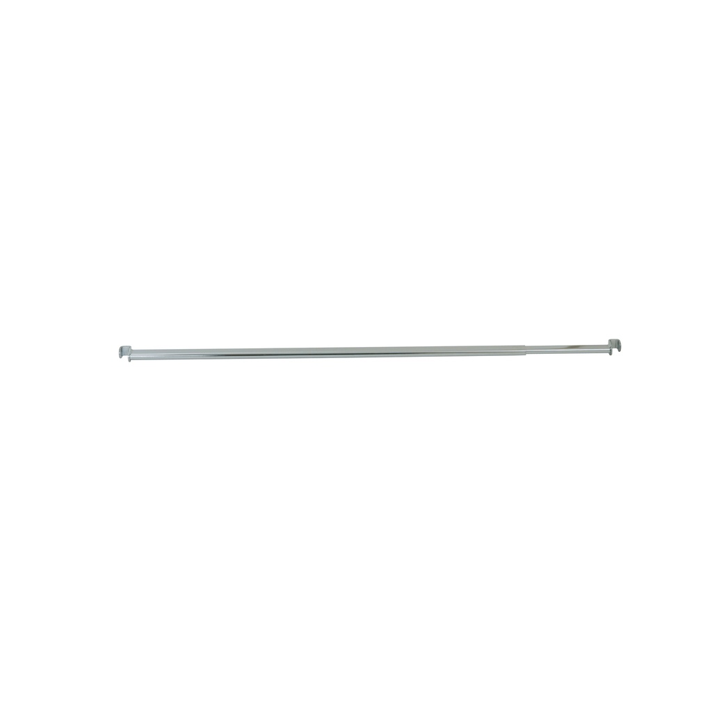 Percha para ropa para coches, cromado, longitud 100-180 cm