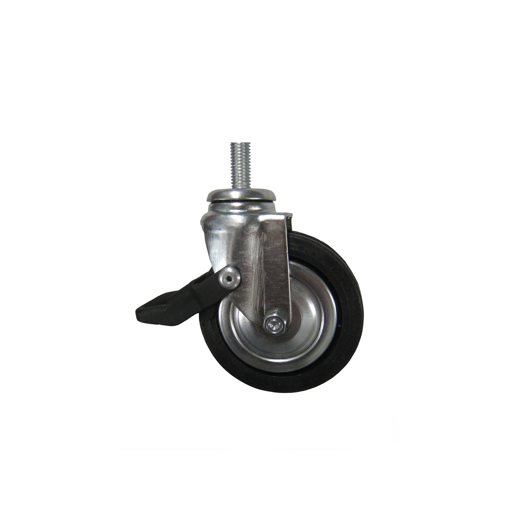 BINK - Caster diam. 8 cm, screw thread 1,5 cm, with brake