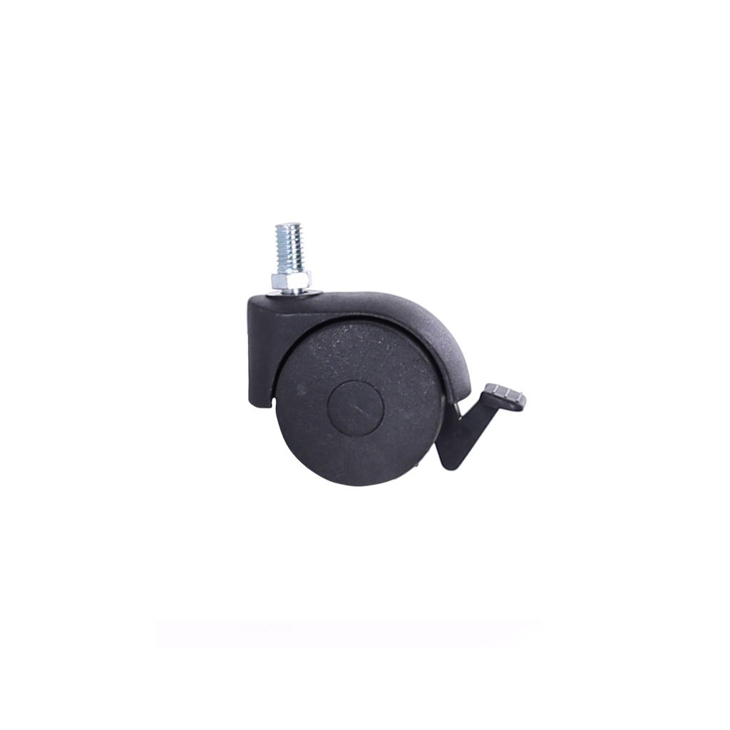 BINK - Roulette de 5 cm,filet de vis de 2,5 cm,avec frein